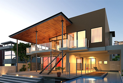 Whole house design of Sea View Villa